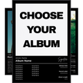 BLACK - Custom Album Poster