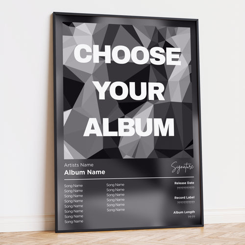 BLUR - Custom Album Poster