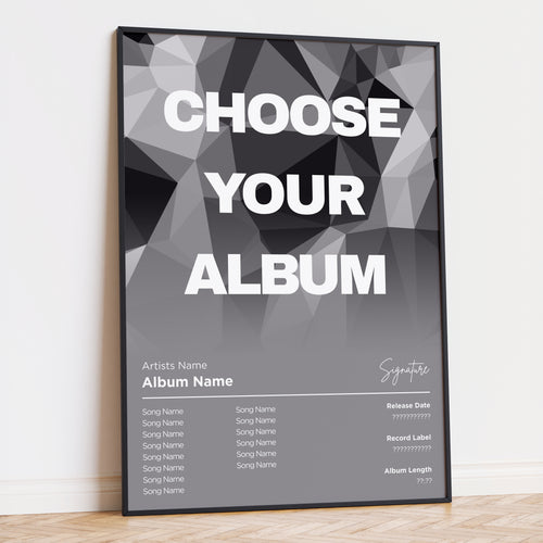 FADE - Custom Music Poster